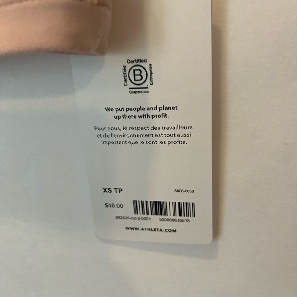 NWT Athleta Elation Bra (A-C) size XS - Picture 5 of 11